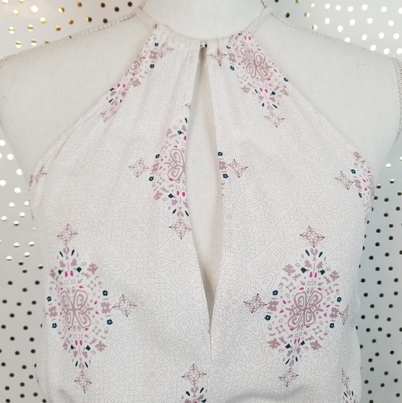 Tobi Medallion Print White Skater Dress | Size XS - Picture 3 of 8